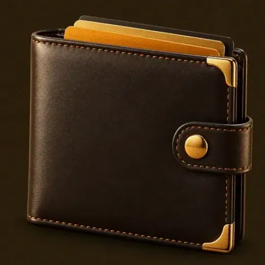 Leather wallet — Lucky Vibe