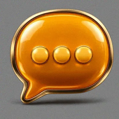 Chat bubble icon — Lucky Vibe