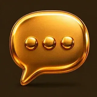 Chat bubble icon — Lucky Vibe