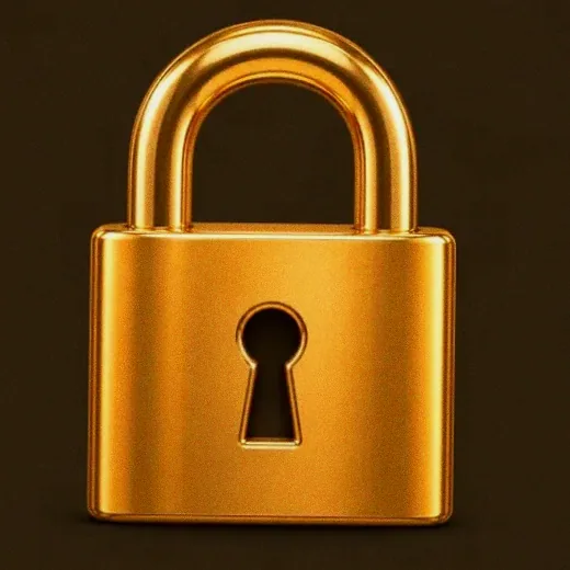 Metal padlock — Lucky Vibe