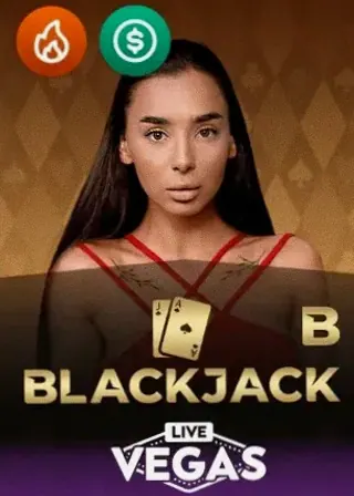 Blackjack B live game cover