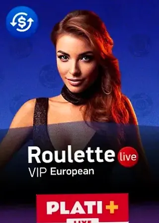 Roulette VIP European live game cover