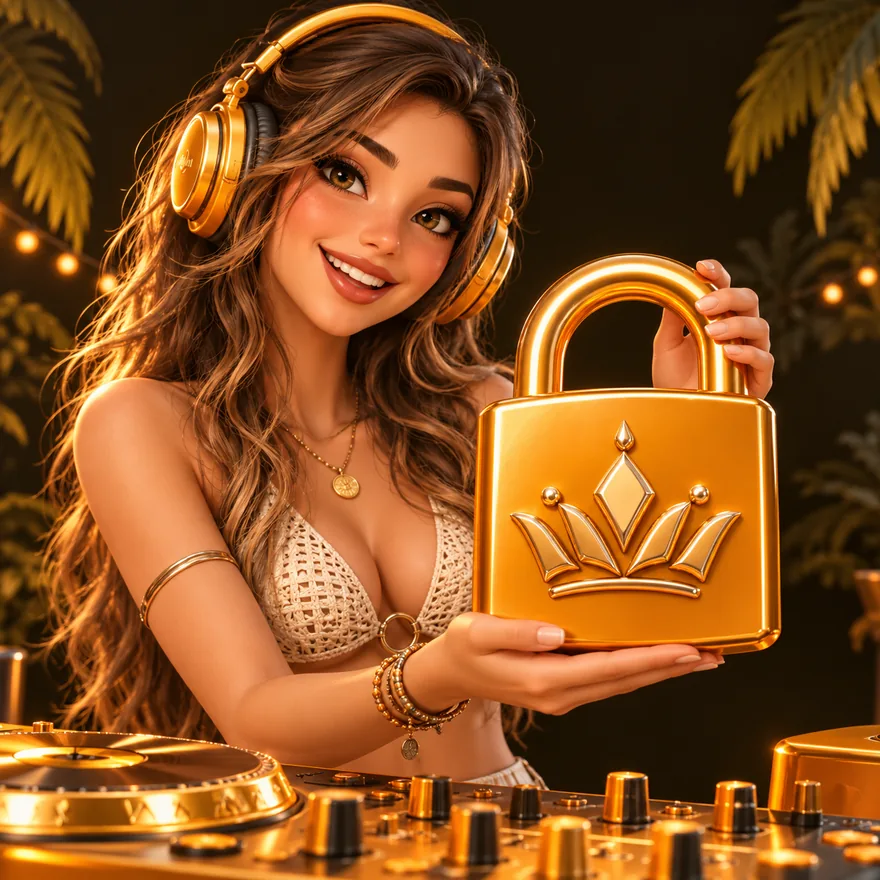 Royal padlock — Lucky Vibe