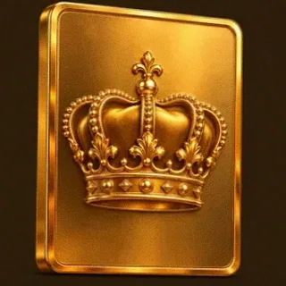 Royal crown plaque — Lucky Vibe