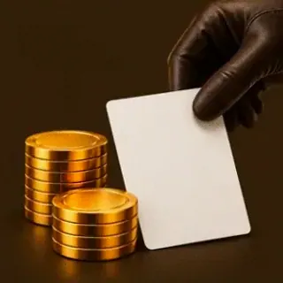 Hand dealing card — Lucky Vibe