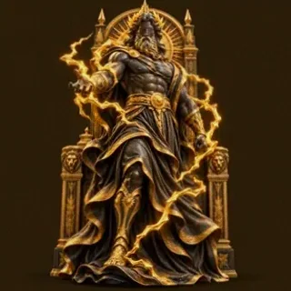 Thunder god zeus — Lucky Vibe