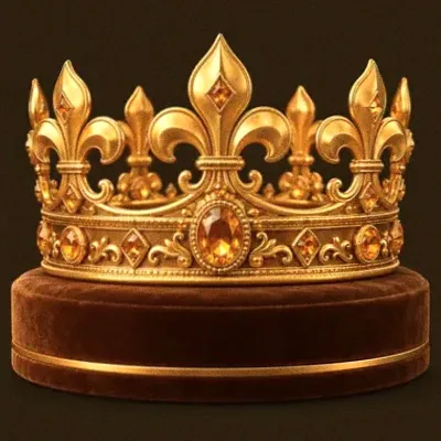 Jeweled royal crown — Lucky Vibe