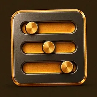 Three-knob control panel — Lucky Vibe