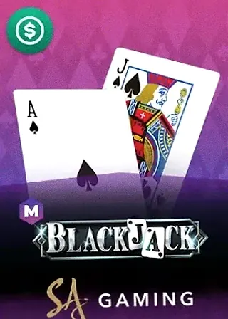 M Blackjack live game cover